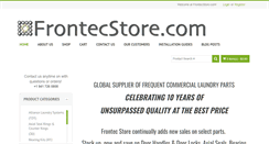 Desktop Screenshot of frontecstore.com